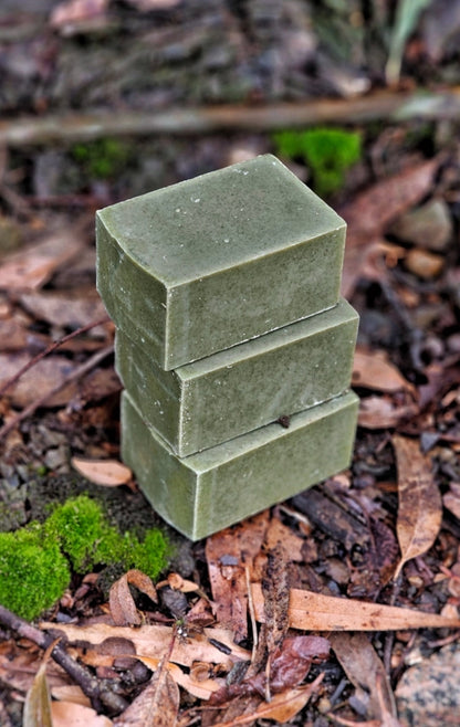 Dark Green Aloe Vera Soap