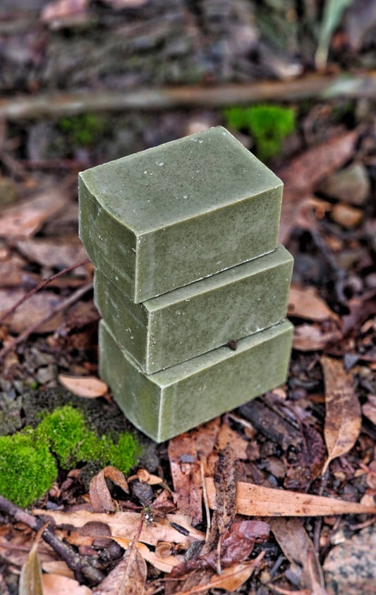 Dark Green Aloe Vera Soap